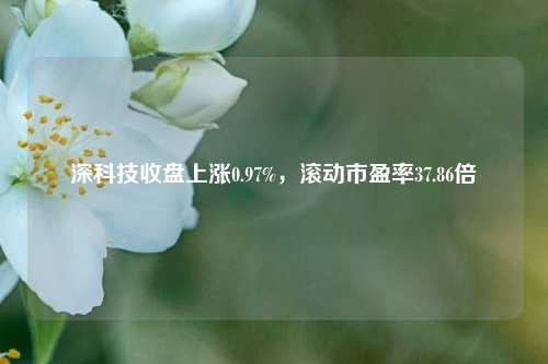 深科技收盘上涨0.97%，滚动市盈率37.86倍